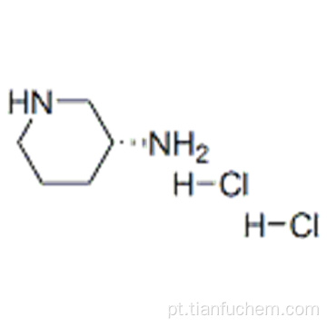 3-Piperidinamina, cloridrato (1: 2), (57187789,3R) - CAS 334618-23-4